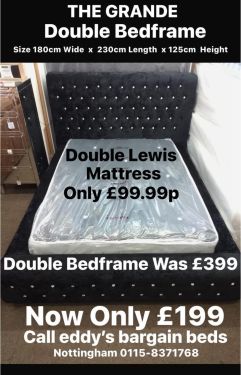 Click Here To Enlarge This Photo Of The Grande Double Bedframe