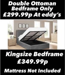 Ottoman Lift Up Storage Bedframe
