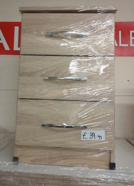 Click Here To Enlarge This Photo Of Bedside table - 3 drawer
