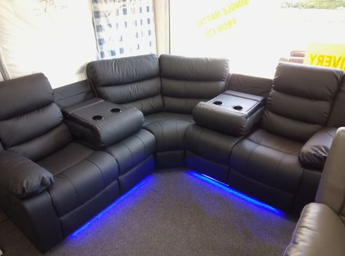 Click Here To Enlarge This Photo Of Richmond Electric Recliner Corner Sofa