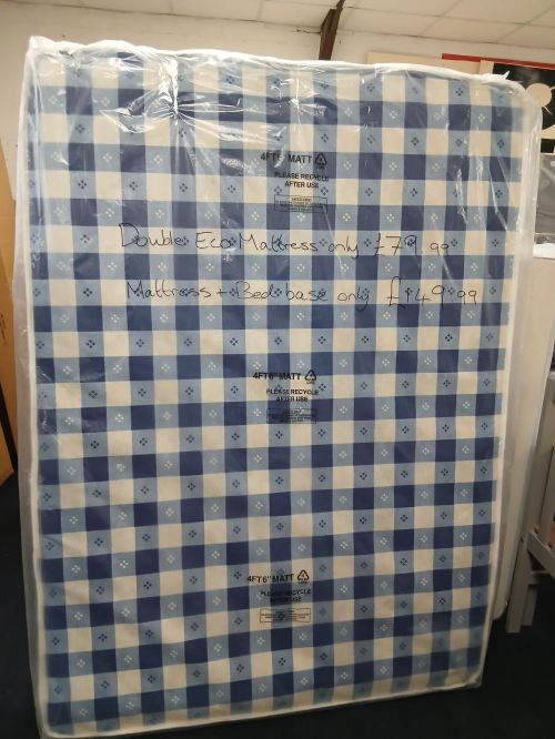 Click Here To Enlarge This Photo Of Double Economy Mattress  