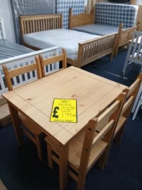 Click Here To Enlarge This Photo Of Mexican Table 4 Chairs