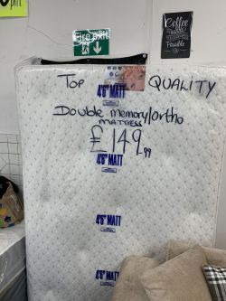 Double Memory luxury mattress