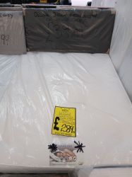 Diamond ortho memory double  bed set