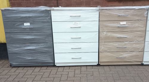 Click Here To Enlarge This Photo Of Five drawer chest of drawers