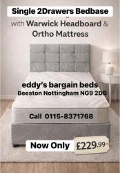 3ft Damask Ortho 2 drawer set with head