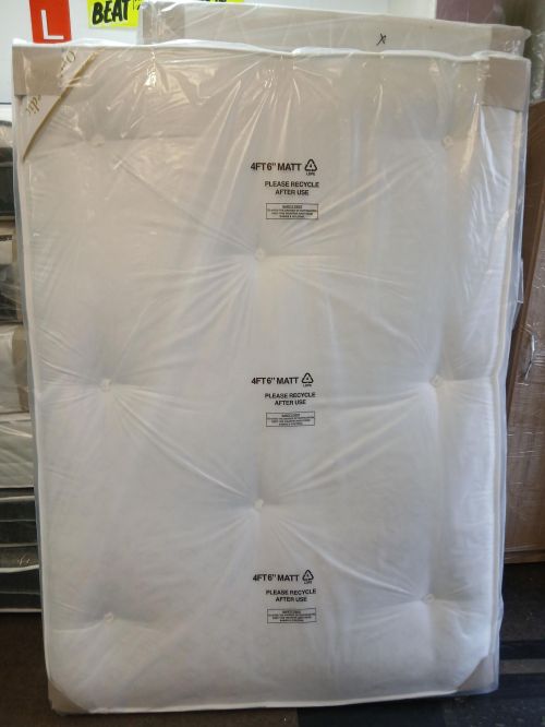 Click Here To Enlarge This Photo Of Damask Orthopaedic Double Mattress