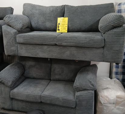 Click Here To Enlarge This Photo Of Milly 3 &plus; 2 seater sofa set Cream