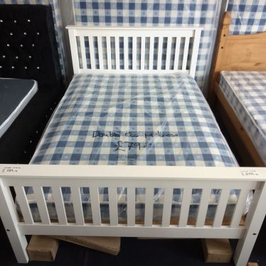 Click Here To Enlarge This Photo Of Monaco Wooden Double Bedframe