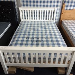 Monaco Wooden Double Bedframe