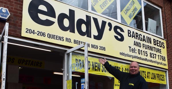 Contact eddy’s Bargain Beds & Furniture